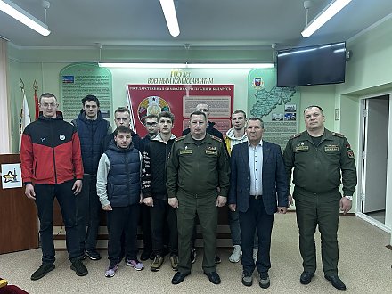 В Вороновском районе завершается отправка призывников на срочную военную службу
