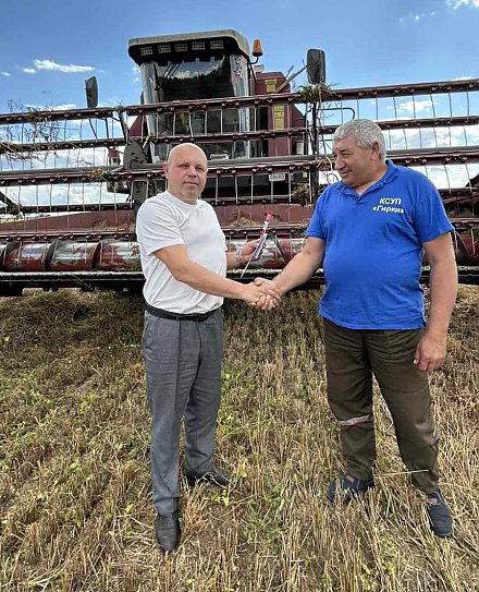 Спасибо за труд говорили хлеборобам КСУП “Гирки”