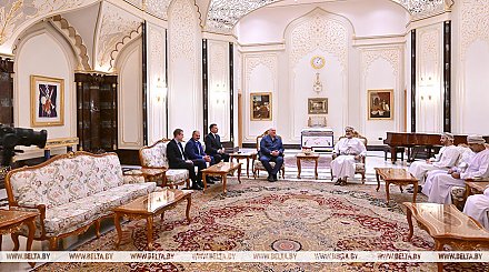 Александр Лукашенко 1 декабря провел встречу с Султаном Омана Хайсамом бен Тареком Аль Саидом