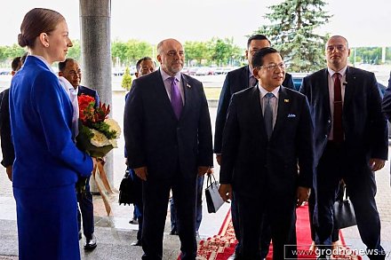 Президент Мьянмы Мин Аун Хлайн ознакомился с потенциалом ОАО «Гродно Азот»
