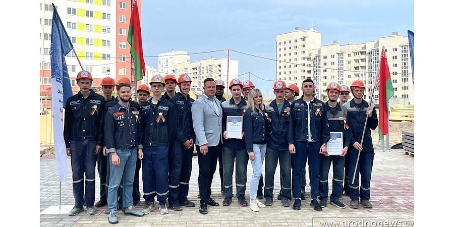 В Гродно стартовала областная молодежная стройка