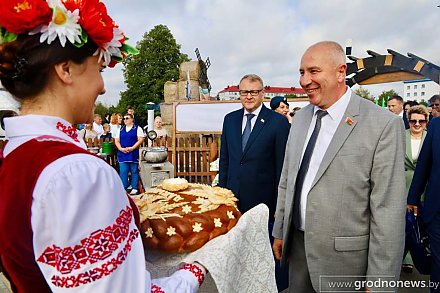 Подворья районов области встречают гостей на празднике «Дажынкi-2025»