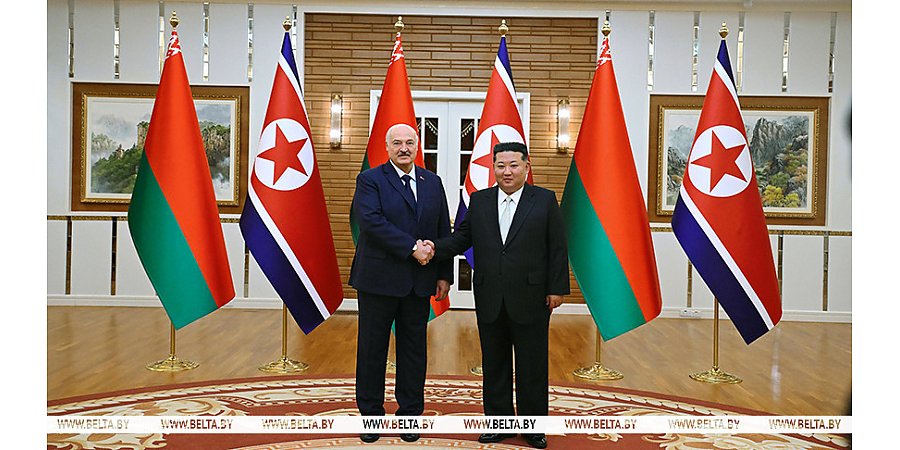 Александр Лукашенко пригласил Ким Чен Ына посетить Беларусь