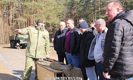 Слет добровольных дружин состоялся в Лидском пограничном отряде