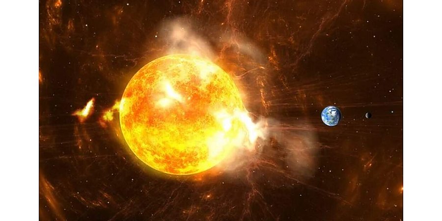 Солнце выстрелило 15 сильными вспышками 29 декабря