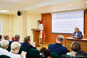 Наталья Кочанова встретилась с коллективом Гродненского областного клинического кардиологического центра