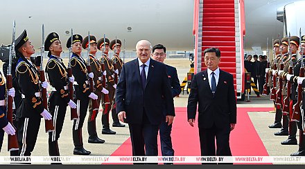 Начался официальный визит Александра Лукашенко в КНДР