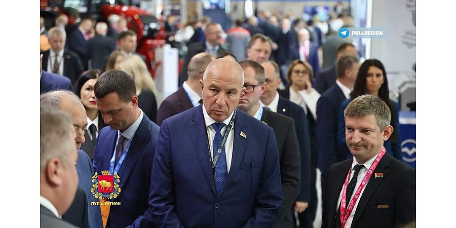 Губернатор Гродненской области Юрий Караев посетил международную выставку «ИННОПРОМ»