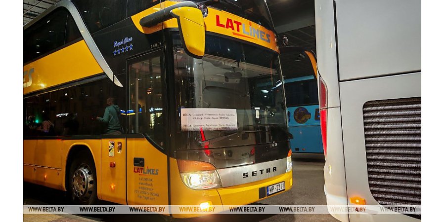 Латвия прекратит все автобусные рейсы в Беларусь