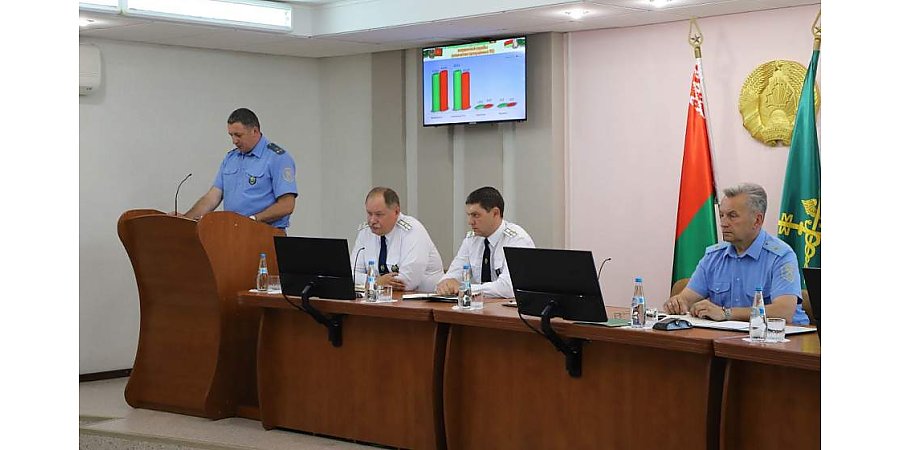 Итоги работы за первое полугодие 2025 года подвели в Гродненской региональной таможне