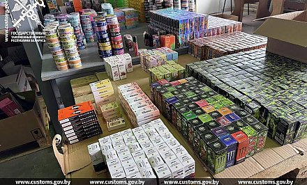 Свыше 4 тысяч единиц нелегальной никотиновой продукции изъято гродненскими таможенниками