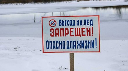 Первые жертвы тонкого льда