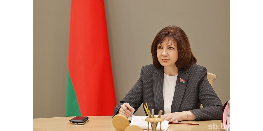 Наталья Кочанова: только работой мы сможем укрепить экономическую мощь Беларуси