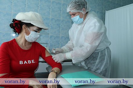 В Вороновском районе началась вакцинация от COVID-19