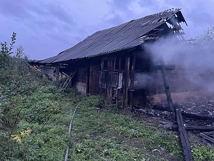 Ещё один пожар в Конвелишском сельсовете