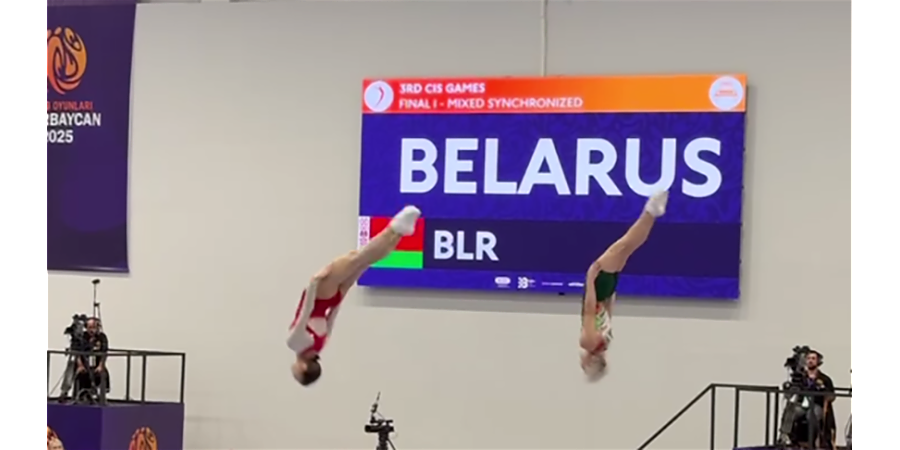 Белорусские батутисты выиграли шесть из семи финалов на III Играх стран СНГ