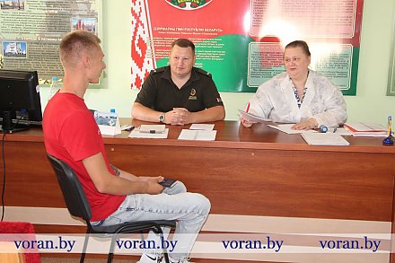 Под грифом «годен». В Вороновском районе осенняя призывная кампания стартовала с медосвидетельствования юношей