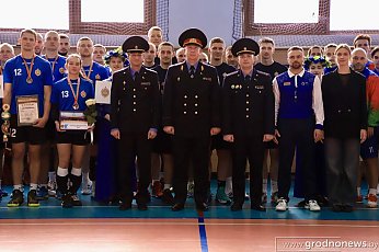 Гродненщина приняла республиканский чемпионат Государственного комитета судебных экспертиз по волейболу