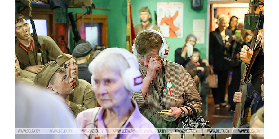 Около 22 тыс. человек в Беларуси посетили экспозицию "Поезда Победы"