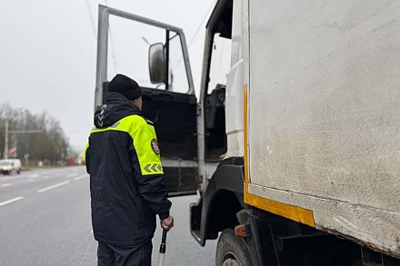 В зоне внимания Вороновской Госавтоинспекции — грузовой транспорт