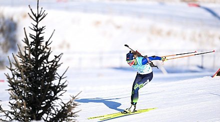 Белорусские биатлонистки выиграли бронзу Всероссийской спартакиады в эстафете