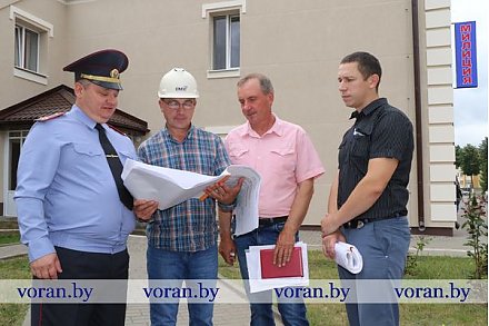 В Вороновском РОВД закончился капитальный ремонт здания