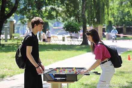 В Гродно проходит праздник ко Дню молодежи и студенчества