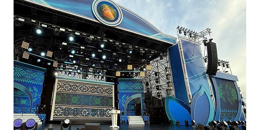 Александр Лукашенко приехал на праздник "Купалье" в Александрии