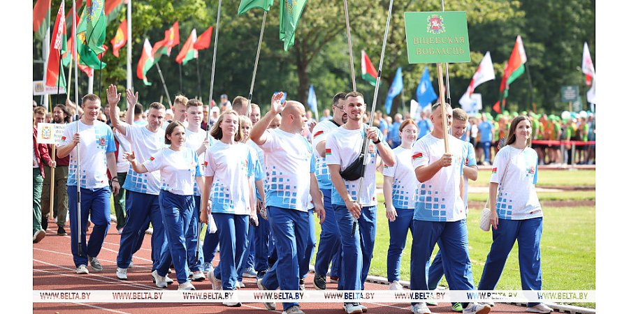 Спартакиада для белорусских СМИ стартовала в "Стайках"