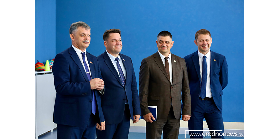Министр спорта Республики Беларусь Сергей Ковальчук с рабочим визитом посещает Гродно