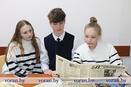 Что узнали на первом занятии Школы юного журналиста при «Вороновской газете» радунские школьники?