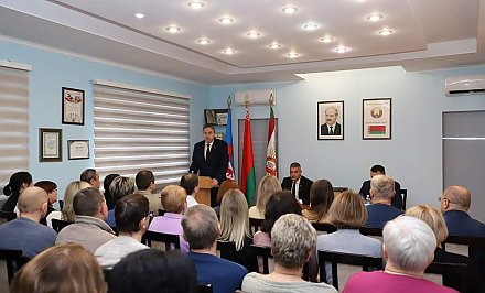Владимир Караник встретился с трудовым коллективом ОАО «Ошмянский мясокомбинат»
