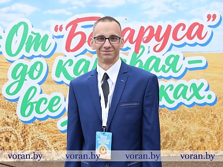 «На малой радзіме лепш!»: малады вадзіцель з КСУП «Гіркі» падзяліўся эмоцыямі ад сваіх першых «Дажынак»