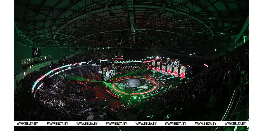 Александр Лукашенко приехал на финальный концерт акции "Марафон единства"