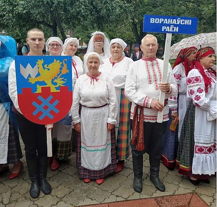 Фотафакт. Сёння работнікі культуры Воранаўшчыны прынялі удзел у абласным фестывалі рэгіянальнага фальклору «Панямоння жыватворныя крыніцы» ў Гродне