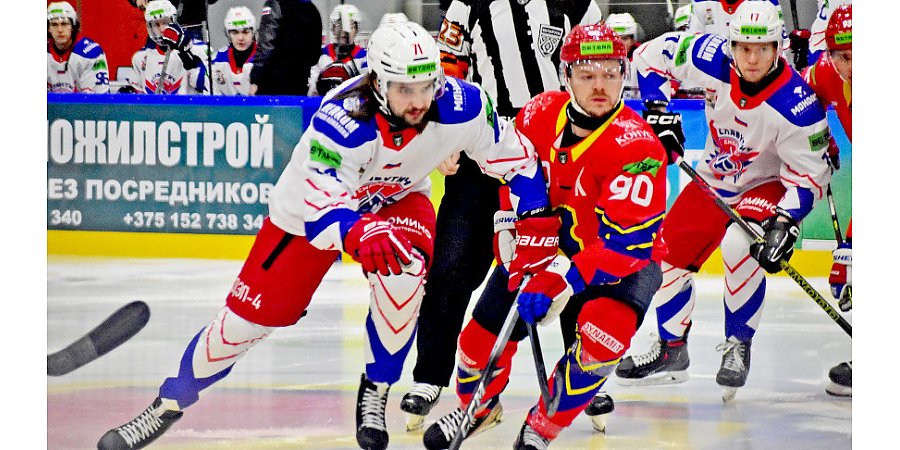 Хоккеисты "Лиды" впервые выиграли матч плей-офф Кубка Президента