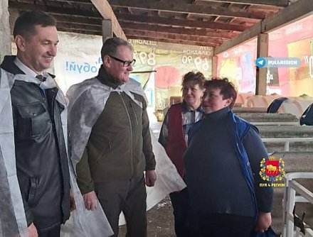 Константин Бурак посетил КСУП «Субботники» Ивьевского района