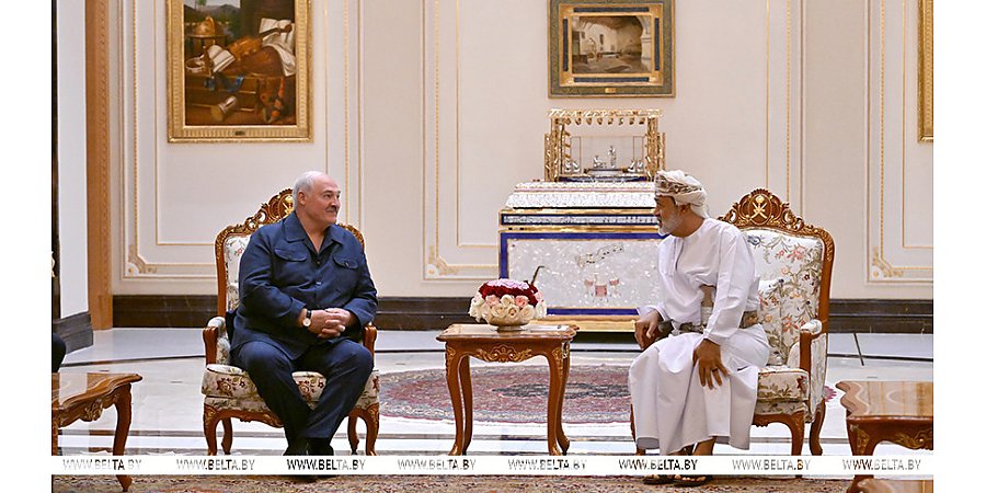 Стали известны подробности закрытых переговоров Александра Лукашенко с Султаном Омана 