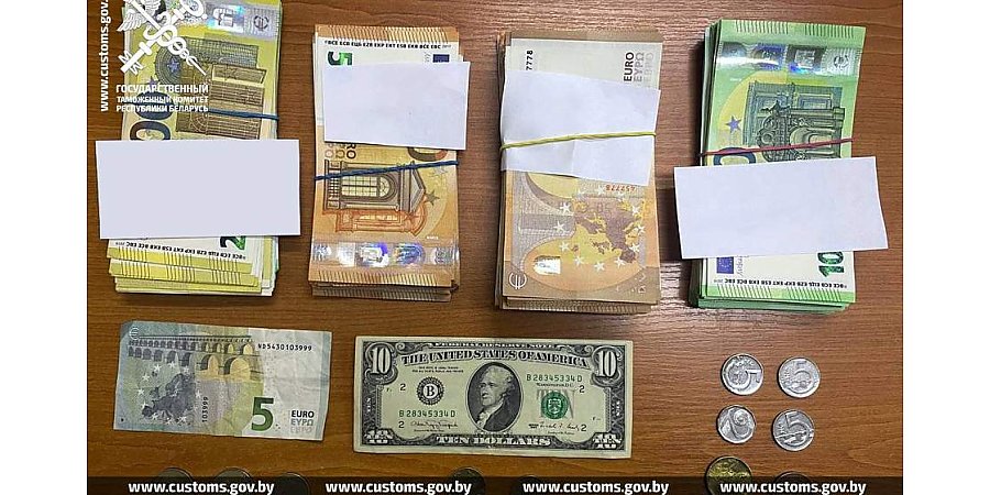 Гражданка России пыталась незаконно перевезти через литовскую границу крупную сумму денег. Гродненские пограничники выявили нарушение