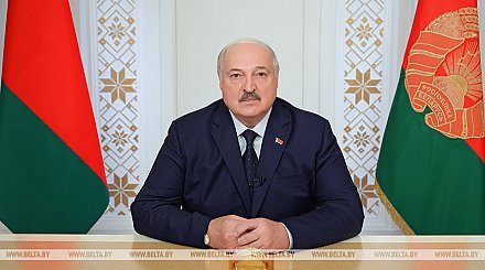 Видеообращение Президента Беларуси Александра Лукашенко к участникам XII Форума регионов Беларуси и России