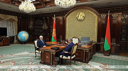 Международные задачи и спорт. Александр Лукашенко принял с докладом президента НОК