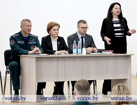 В центре внимания – кибер и пожарная безопасность, профилактика ВИЧ/ СПИДа. В Вороновском районе прошел Единый день информирования