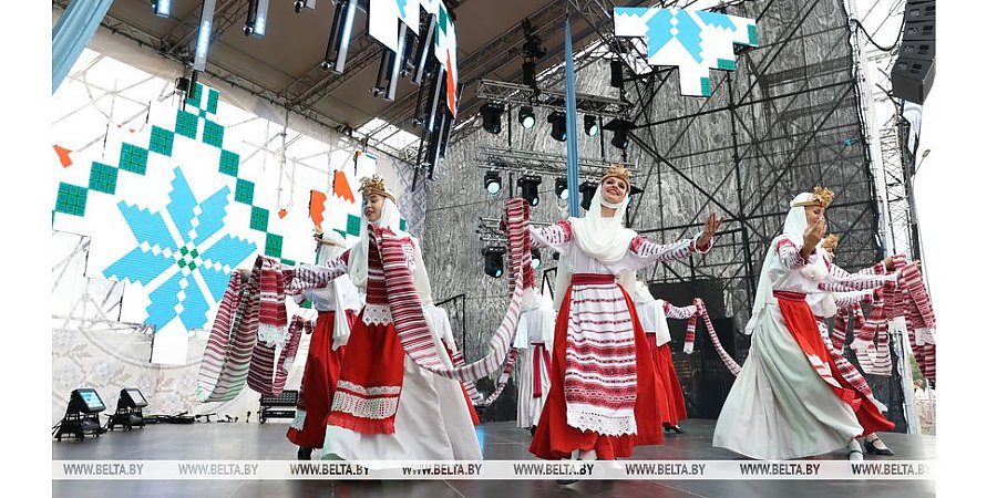 Лясковичи встречают фестиваль этнокультурных традиций "Зов Полесья"