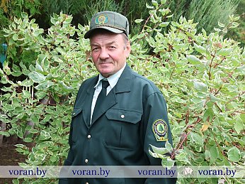 В гармонии с природой. Лесовод Беняконского лесничества Лидского лесхоза Тадеуш Балдовский отмечает свой профессиональный праздник