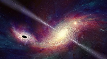 Ученые зафиксировали в космосе крупнейшее слияние черных дыр