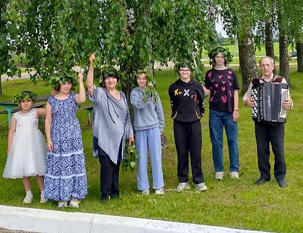 В Курчевском сельском клубе прошел праздник Семухи
