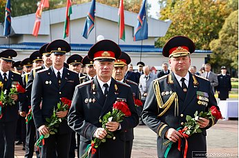 В УВД Гродненского облисполкома чествовали лучших сотрудников