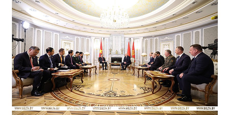 Александр Лукашенко заявил о намерении установить между Беларусью и Вьетнамом стратегическое партнерство