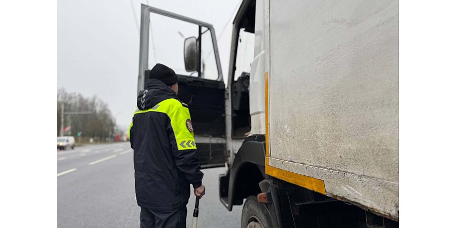 В зоне внимания Вороновской Госавтоинспекции — грузовой транспорт