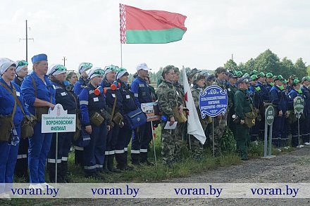 В Вороново прошли соревнования формирований гражданской обороны предприятий и организаций, добровольных санитарных дружин